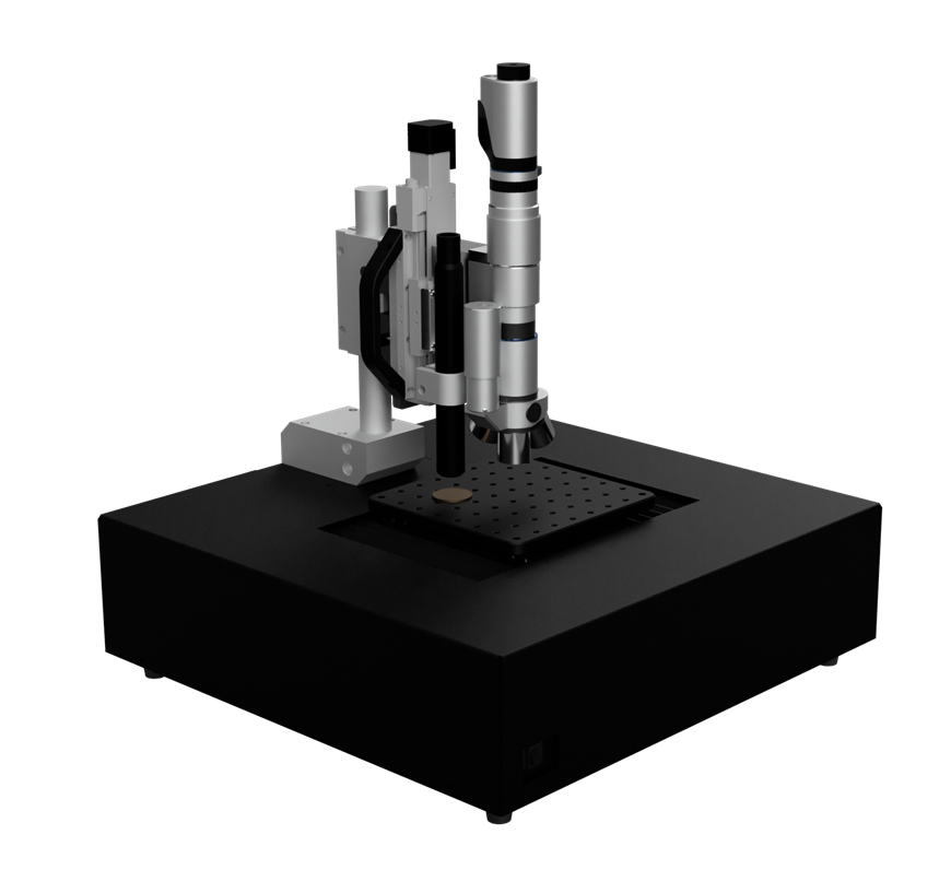 ST-S-X Straight Table Stand with motorized XYZ axis for HIROX 3D digital microscope + NPS high-precision inspection and measurements